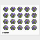 bluebells ronde sticker (Vel)