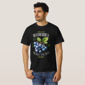 Blueberries T-shirt (Voorkant volledig)