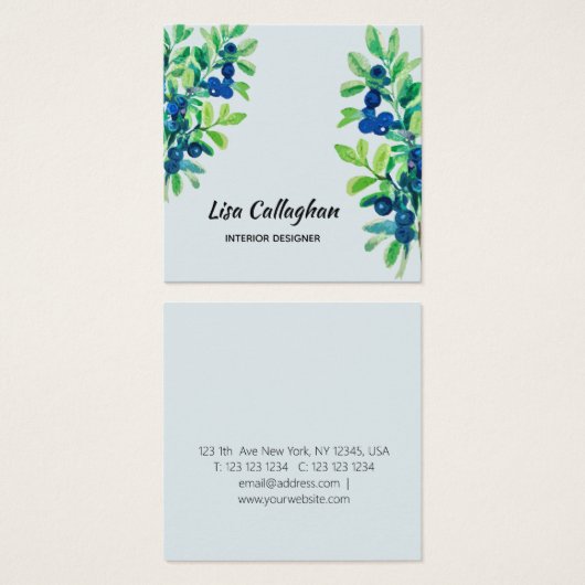 Blueberry (Devant & derrière)