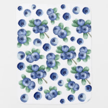 Blueberry-babydeken