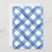 Blueberry Berry zoet baby shower Kaart (Achterkant)