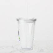 Blueberry Birthday Acryl Drinkbeker (Rechts)