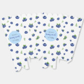 Blueberry Birthday Berry Sweet Bedankdoosjes (Ongevouwen)