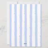 Blueberry Birthday girl Trivia Trio Carte de jeu (Dos)