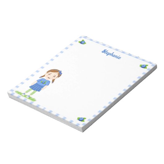 Blueberry Birthday Notitieblok (Gedraaid)