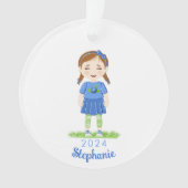 Blueberry Birthday Ornament (voorkant)