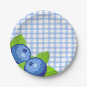 Blueberry Birthday Papieren Bordje