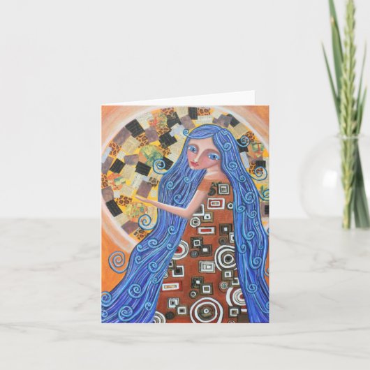 Blueberry Blonde Goddess Carte blanche (Devant)