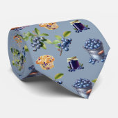 Blueberry Blueberries Cravate (Roulé)