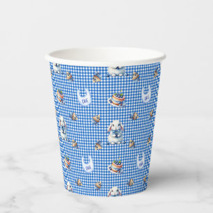 Blueberry Bunny's Eerste Verjaardagsfeest! Papieren Bekers