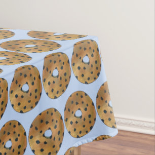 Blueberry Cake Donut Doughnut Breakfast Food Tafelkleed