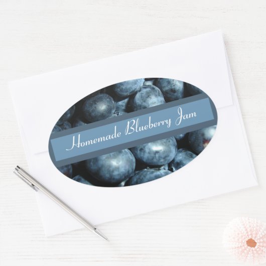 Blueberry Canning Étiquette (Enveloppe)