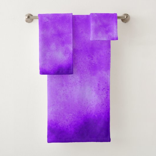 Blueberry Cloud-effect Bad Handdoek (Insitu)