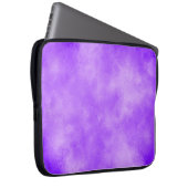 Blueberry Cloud Effect Electronics Bag Laptop Sleeve (Voorkant Rechts)