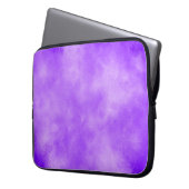 Blueberry Cloud Effect Electronics Bag Laptop Sleeve (Voorkant Links)