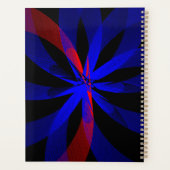 Blueberry Color Center Geometric Spiral Planner (Dos)