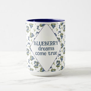 BLUEBERRY-dromen komen uit Mok