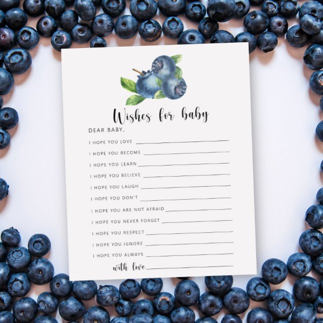 Blueberry - Feestspel | Wensen voor baby (Creator heeft geüpload)