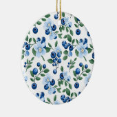 Blueberry Floral Ornament (Rechts)