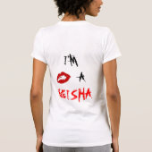 Blueberry Geisha T-shirt (Achterkant)