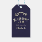 Blueberry Jam Cadeaulabel (Voorkant)