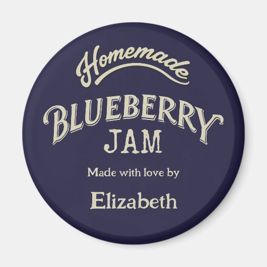 Blueberry Jam Magneet (Voorkant)
