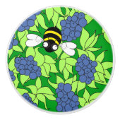 Blueberry keramische knop (Voorkant)