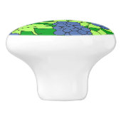 Blueberry keramische knop (Zijkant)