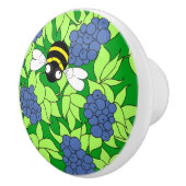 Blueberry keramische knop (Rechts)