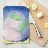 Blueberry keukenschotel handdoek (Quarter Fold)