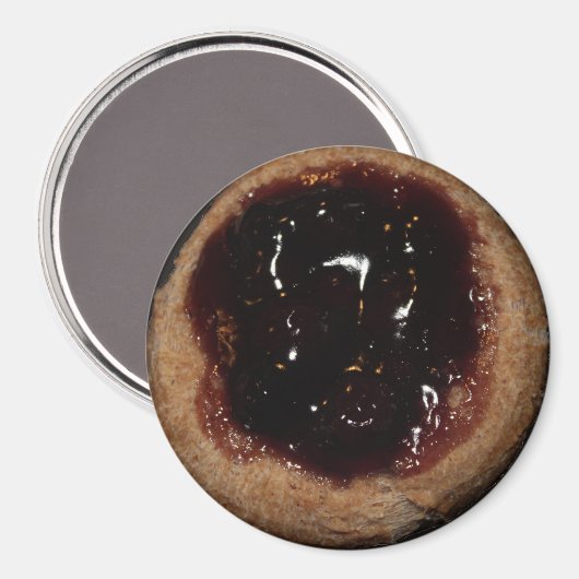Blueberry Kolache magnet Magneet (Voorkant / Achterkant)