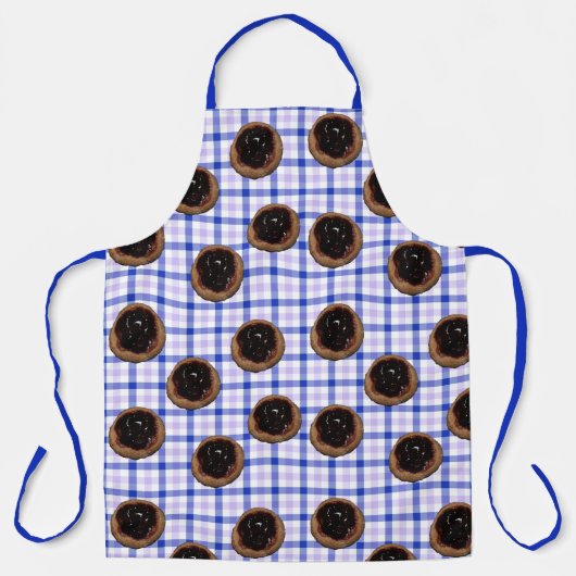 Blueberry Kolaches op het schort van Pset (Voorkant)