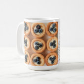 Blueberry Lemon Cookies Cups Recette Mug (Devant gauche)