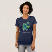 Blueberry liefde T-shirt (Voorkant volledig)