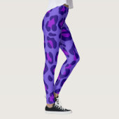 Blueberry-luipaard Leggings (Rechts)