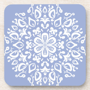 Blueberry Mandala Bier Onderzetter