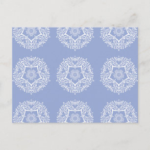 Blueberry Mandala Briefkaart