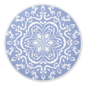 Blueberry Mandala Keramische Knop (Voorkant)