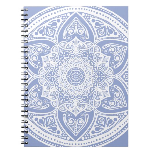 Blueberry Mandala Notitieboek (Voorkant)