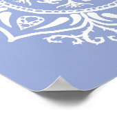 Blueberry Mandala Poster (Hoek)