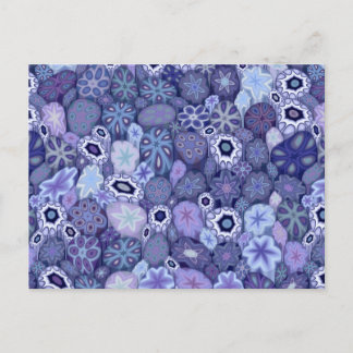 Blueberry Millefiori Briefkaart