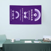 Blueberry Muffin Baker Spandoek (Beurs)