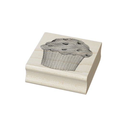 Blueberry Muffin Breakfast Food Bked Goods Berry Rubberstempel (Stempel)