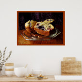 Blueberry Muffins Poster (Keuken)