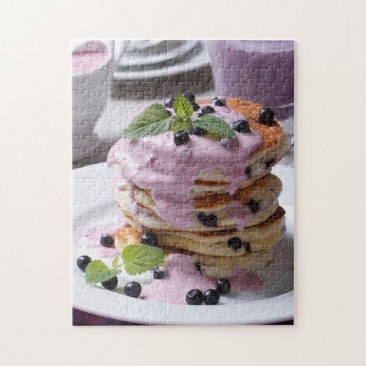 Blueberry Pancakes Legpuzzel (Verticaal)