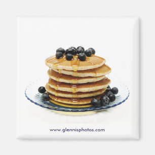 Blueberry Pancakes Magnet Magneet