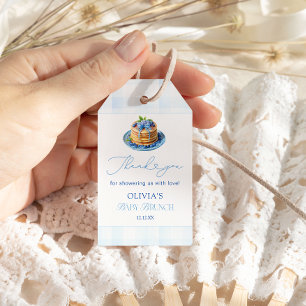 Blueberry Pannenkoek Baby Brunch Douche Dank u Cadeaulabel