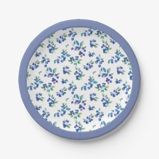 Blueberry papier Bord (Voorkant)