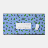 Blueberry patroon Desk Mat (Keyboard & Muis)