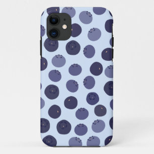 Blueberry Pattern iPhone 11 Hoesje
